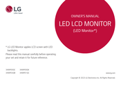 LG 34WR50QC Owner's Manual