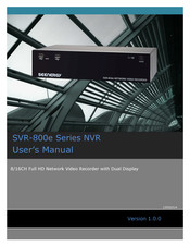 Senergy SVR-808e User Manual