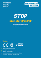 Globestock STOP GSE510SSK User Instructions