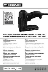 Parkside 385921 2204 Original Instructions Manual