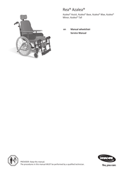 Invacare Rea Azalea Tall Service Manual