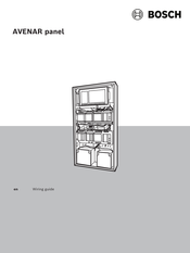 Bosch AVENAR panel 2000 Wiring Manual