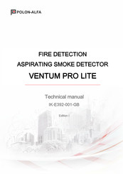 Polon-Alfa VENTUM PRO LITE TWO Technical Manual