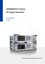 SIGLENT SSG5000X Series User Manual