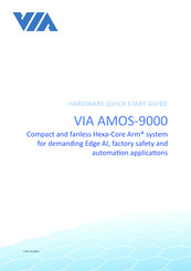 VIA Technologies AMOS-9000 Hardware Quick Start Manual