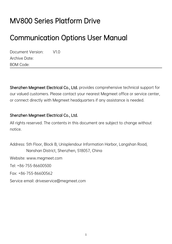Megmeet MV810-ECAT02 User Manual