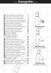 Hans Grohe Talis Select S 100 72043000 Instructions For Use/Assembly Instructions