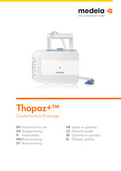 Medela Thopaz+ Instructions For Use Manual