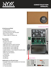 Dreadbox Nyx Construction Manual