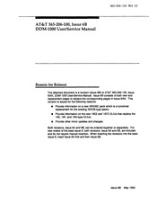AT&T DDM-1000 User & Service Manual