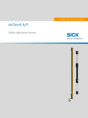 SICK deTem4 Core A/P Operating Instructions Manual
