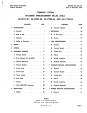 Bell System SD-97725-04 Manual
