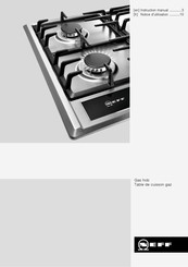 NEFF T62S26 Series Instruction Manual