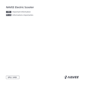 NAVEE V40i Important Information Manual