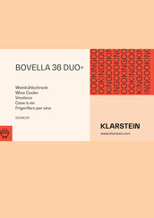Klarstein BOVELLA 36 DUO+ Manual