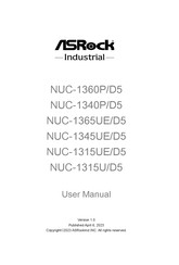 ASRock Industrial NUC-1345UE/D5 User Manual
