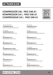 Parkside PKO 248 A1 Original Operating Instructions