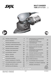 Skil 7250AA Original Instructions Manual