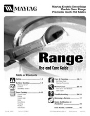 Maytag Precision Touch MER6765BAS Use And Care Manual