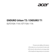 Acer ET110A-11A Product And Safety Information