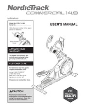 NordicTrack Commercial 14.9 User Manual