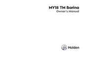 HOLDEN TM Barina 2018 Owner's Manual