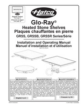 Hatco Glo-Ray GRSSR16-DL77516 Installation And Operating Manual
