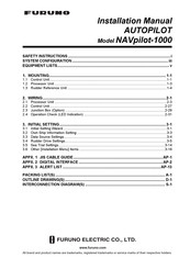 Furuno NAVpilot-1000 Installation Manual