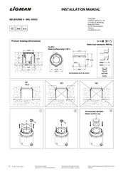 LIGMAN MELBOURNE 6 Installation Manual