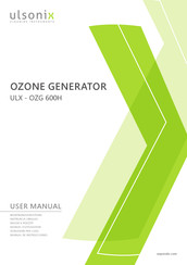 ulsonix ULX-OZG 600H User Manual