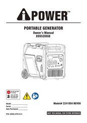 iPower XOS5200iD Owner's Manual