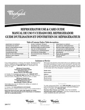 Whirlpool GS6SHEXNQ01 Use & Care Manual