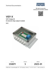 fafnir VISY-Output 8 Technical Documentation Manual