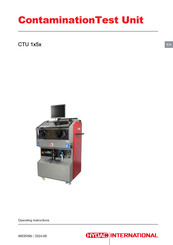 Hydac CTU-1250-M-Z-Z Operating Instructions Manual