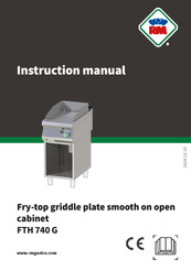 RM Gastro FTH 740 G Instruction Manual
