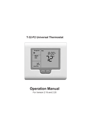 iO HVAC Controls T-32-P2 Operation Manual