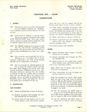Bell System 1563HB Connections