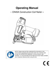 RGN CN45A Operating Instructions Manual