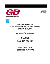 Gardner Denver ELECTRA-SAVER EAY99G Operating And Service Manual
