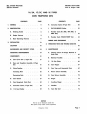 Bell System 1A1 Manual