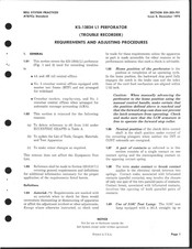 Bell System KS-13834 L1 Adjusting Instructions