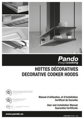 Pando TIM-2/80 NEGRO V.850 User And Installation Manual