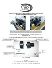R&G SP0058BK Fitting Instructions Manual