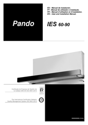 Pando IES 90 User And Installation Manual