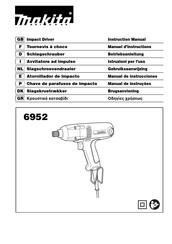 Makita 6952J Instruction Manual