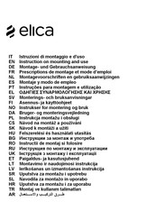 ELICA STRIPE IX/A/90/LX Instruction On Mounting And Use Manual