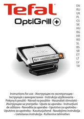 TEFAL OptiGrill+ K1410174 Instructions For Use Manual