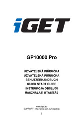 Iget GP10000 Pro Quick Start Manual