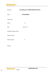 Continental Refrigerator SVI-KA4FGE09 User Manual
