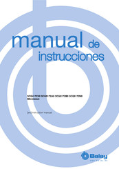 BALAY 3CG5172N2 Instruction Manual